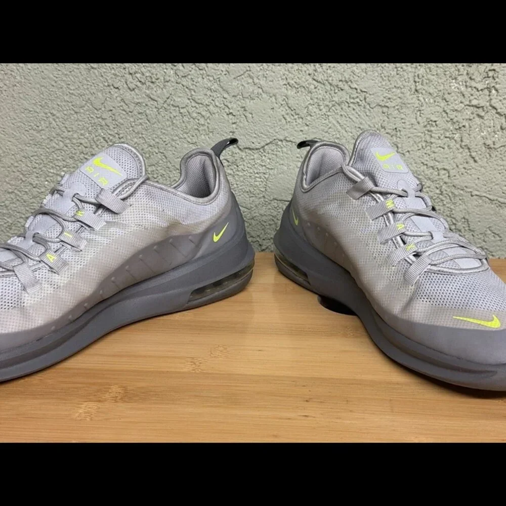 Size 12 - Nike Air Max‎ Axis GS Mens Gray Athletic Shoes Sneakers AA2146-010